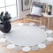 Safavieh 6 x 6 ft. Cape Cod Round Area Rug, Pink & Ivory CAP231U-6R - alternate 4